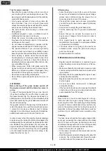 Preview for 34 page of Scheppach 5911217850 Translation From The Original Instruction Manual