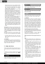 Preview for 24 page of Scheppach 5911247948 Translation Of Original Instruction Manual