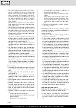 Предварительный просмотр 78 страницы Scheppach 5912313850 Translation Of Original Instruction Manual