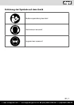 Preview for 3 page of Scheppach 7906100710 User Manual