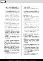 Предварительный просмотр 108 страницы Scheppach 89490916 Translation Of Original Instruction Manual