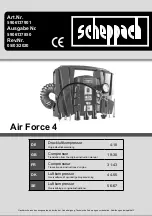 Scheppach Air Force 4 Translation From The Original Instruction Manual preview