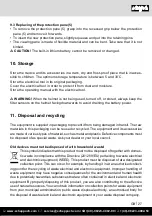 Preview for 27 page of Scheppach AWH380 Translation Of Original Instruction Manual