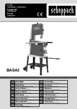 Scheppach BASA3 Translation From The Original Instruction Manual preview