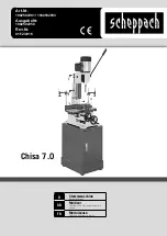 Предварительный просмотр 1 страницы Scheppach Chisa 7.0 Translation From The Original Instruction Manual