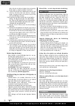 Предварительный просмотр 18 страницы Scheppach CSH58 Translation Of The Original Instruction Manual