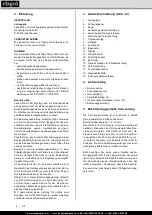 Preview for 8 page of Scheppach DP40 Translation Of Original Operating Manual