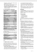 Preview for 39 page of Scheppach HBS30 Translation From The Original Instruction Manual