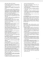 Preview for 51 page of Scheppach HBS30 Translation From The Original Instruction Manual