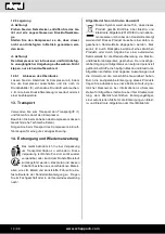 Preview for 16 page of Scheppach HC25Si Translation Of Original Instruction Manual