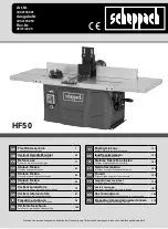 Scheppach hf 50 Translation Of Original Instruction Manual preview