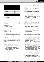 Preview for 81 page of Scheppach HG34 Instruction Manual