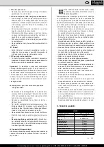 Preview for 121 page of Scheppach HG34 Instruction Manual