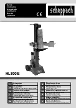 Preview for 1 page of Scheppach HL800E Translation From The Original Instruction Manual