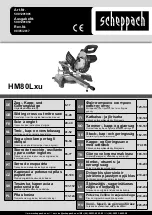 Scheppach HM80Lxu Translation From The Original Instruction Manual preview