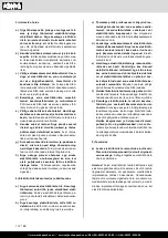 Предварительный просмотр 112 страницы Scheppach HS81S Translation Of Original Instruction Manual