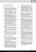 Предварительный просмотр 113 страницы Scheppach HS81S Translation Of Original Instruction Manual