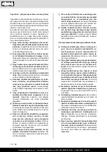 Предварительный просмотр 114 страницы Scheppach HS81S Translation Of Original Instruction Manual