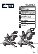 Scheppach mss 10 Translation From The Original Instruction Manual preview
