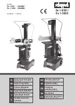 Scheppach Ox 1-1000 Translation From The Original Instruction Manual preview