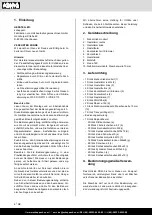 Предварительный просмотр 6 страницы Scheppach rs 400 Translation Of Original Instruction Manual