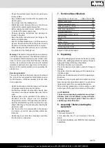 Preview for 19 page of Scheppach rs 400 Translation Of Original Instruction Manual