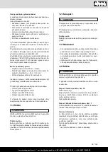 Предварительный просмотр 145 страницы Scheppach rs 400 Translation Of Original Instruction Manual