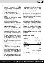 Предварительный просмотр 79 страницы Scheppach SBP250 Translation Of Original Instruction Manual