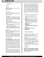 Preview for 26 page of Scheppach sd1600v Instruction Manual