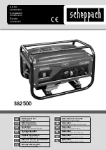 Scheppach SG2500 Translation From The Original Instruction Manual preview