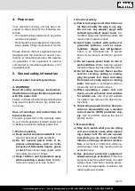 Предварительный просмотр 19 страницы Scheppach TRW1200 Translation Of Original Instruction Manual