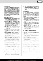 Предварительный просмотр 21 страницы Scheppach TRW1200 Translation Of Original Instruction Manual