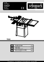 Preview for 1 page of Scheppach TS82 Translation Of Original Operating Manual