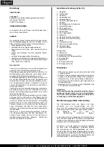 Preview for 12 page of Scheppach TS82 Translation Of Original Operating Manual