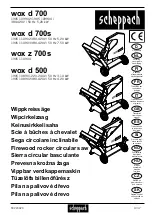 Предварительный просмотр 1 страницы Scheppach wox d 500 Translation From Original Manual