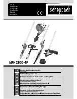 Scheppach ZGONIC Yellow Garden Line NEW GENERATION MFH3300-4P Instruction Manual preview