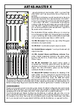 Preview for 5 page of Schertler ARTHUR ART48-MASTER User Manual