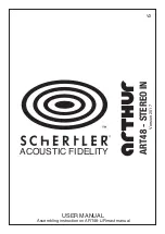 Schertler Arthur ART48 STEREO IN User Manual preview