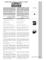 Preview for 3 page of Schertler JAM 400 User Manual