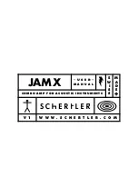 Предварительный просмотр 1 страницы Schertler JAM X User Manual