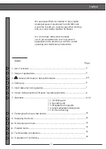 Preview for 2 page of Schick S3 Master Instructions Manual