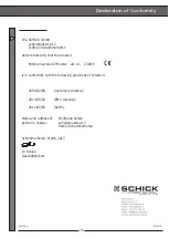 Preview for 16 page of Schick S3 Master Instructions Manual