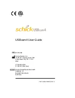 Предварительный просмотр 1 страницы Schick USBcam4 User Manual