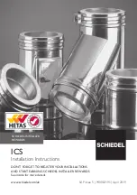 Schiedel ICID Plus Installation Instructions Manual preview