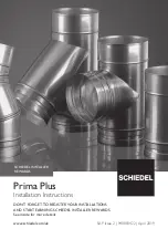 Preview for 1 page of Schiedel Prima Plus Installation Instructions Manual