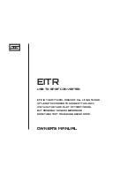 Schiit EITR Owner'S Manual preview