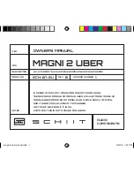 Schiit MAGNI 2 UBER Owner'S Manual preview