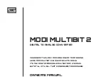 Schiit MODI MULTIBIT 2 Owner'S Manual предпросмотр