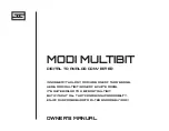 Schiit MODI MULTIBIT Owner'S Manual preview