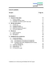 Preview for 4 page of schildknecht DATAEAGLE 2 Compact Series Installation And Commissioning Manual